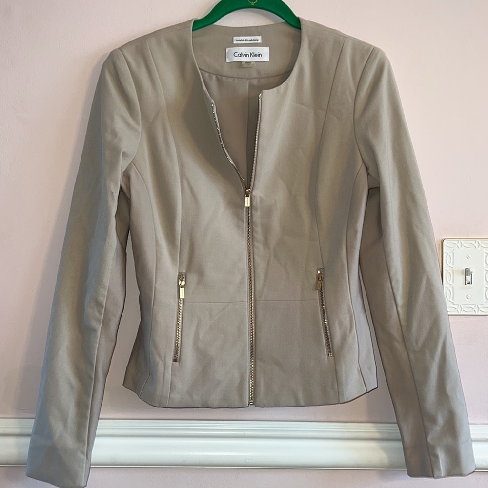 Calvin Klein Invisible Fit Solutions Blazer - Picture 2 of 7